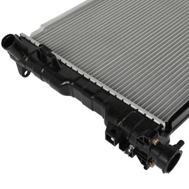 ASAPE 2312 Engine Radiator Assembly Fit for Chrysler Voyager 2001-2003 for Dodge Caravan 2001-2004 (Aluminum)