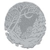 Hero Arts HP111 Winter Forest Letterpress and Foil Plate