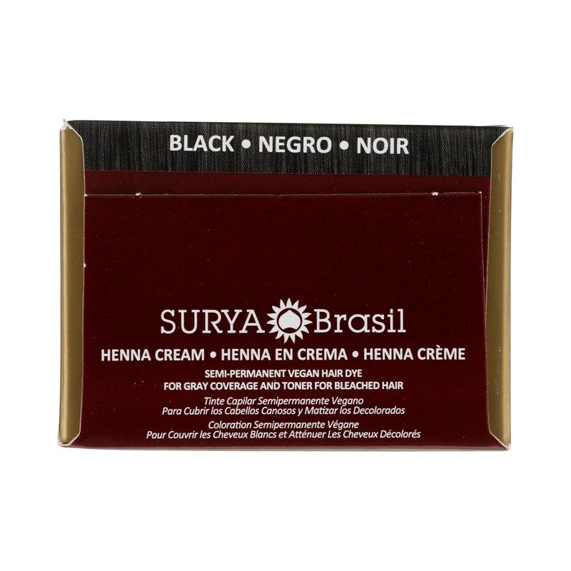 Surya Brasil - Henna Cream for Gray Coverage, Semi Permanent