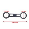 Yecnecty Universal 46/50MM Motorcycle Fork Cap Wrench Dirt Bike Tool