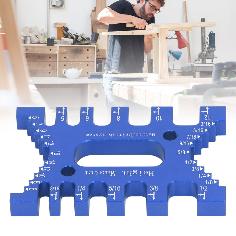 Dovetail Jig Tenon Caliper High Accuracy Laser Scales Carpentry Router