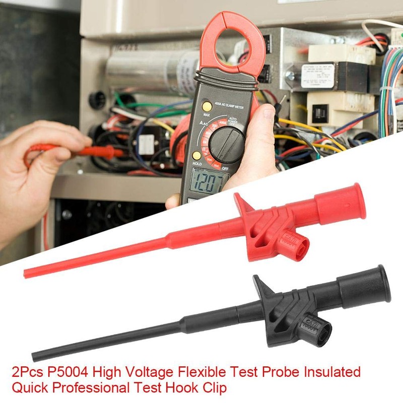 Test Probe, Pack of 2 P5004 Test Hook Clamp Quick
