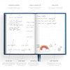 Undated Daily Planner Notebook | To Do Lists Hourly Schedule