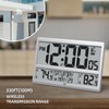 LFF Atomic Clock 4.5" Numbers, Atomic Wall Clock with Indoor