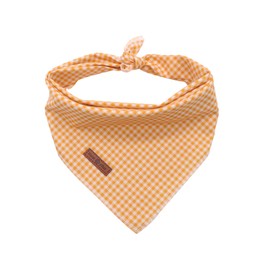 lionet paws dog bandana head scarf, triangular scarf for small, medium and large dogs, s