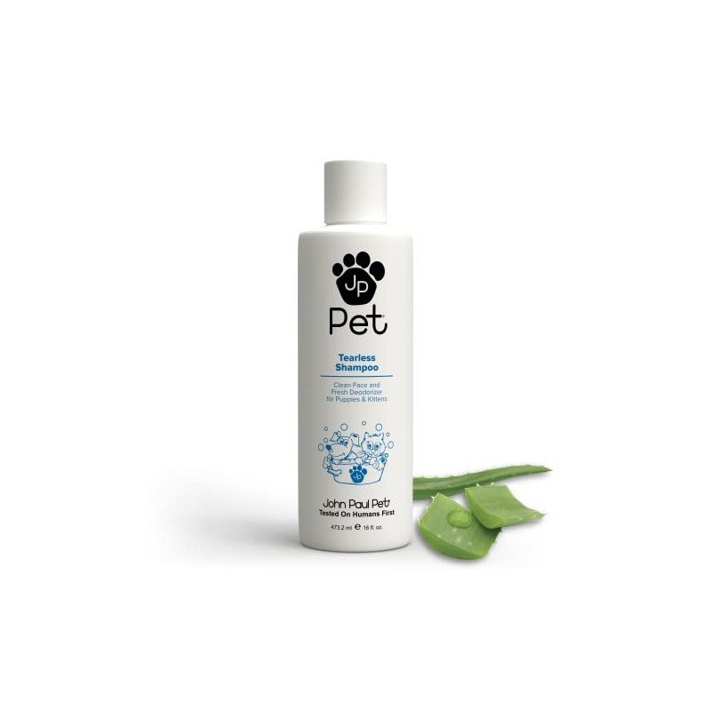 John Paul Pet Tearless Puppy Kitten Shampoo, 16 Ounce by