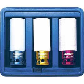 Omega Mechanix M3322 Impact 1/2-inch Wheel Nut Inserts (3-Piece)