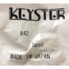 Keyster Qty 1 Keyster #42 Slow Jet NOS, Harley, Keihin