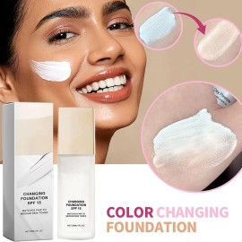JinGangDaSha Color Changing Foundation Skye Color Changing Magic Foundation All Day