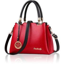 PORCO CASA Women's Shoulder Bag, Crossbody Handbag, Christmas Gift, Shoulder Bag, Popular, Bag for Woman, red