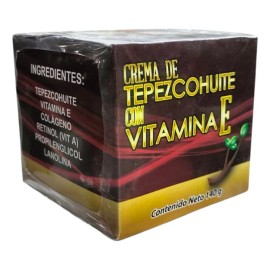 Crema De Tepezcohuite Con Vitamina E Natural De 140 G Momento De Aplicación Día/noche Tipo De Piel Mixta