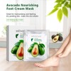 [5 Pairs] MOND'SUB Moisturizing Feet Masks & Avocado Oil Moisturizing