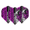 RED DRAGON Snakebite Hardcore Coiled Snakeskin Purple Dart Flights -