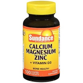 Sundance Sundance Calcium 600 mg + Vitamin D3 800 IU - 200 Coated Caplets, Pack of 6