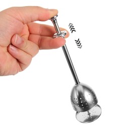 TOVINANNA Stainless Steel Tea Ball Reusable Tea Steeper Metal Tea Strainer Fine Mesh for Loose Leaf Te