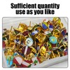 Pack of 100 Flag Pins, Country Flag Pins, Map Marking