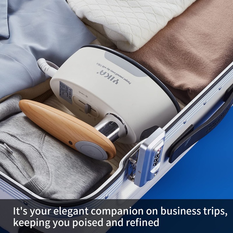 YIKA 2-in-1 Portable Clothes Steamer & Iron - Ceramic Coated
