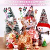 24Pcs Christmas Straws for Birthday Party Favors Supplies Crazy Straws