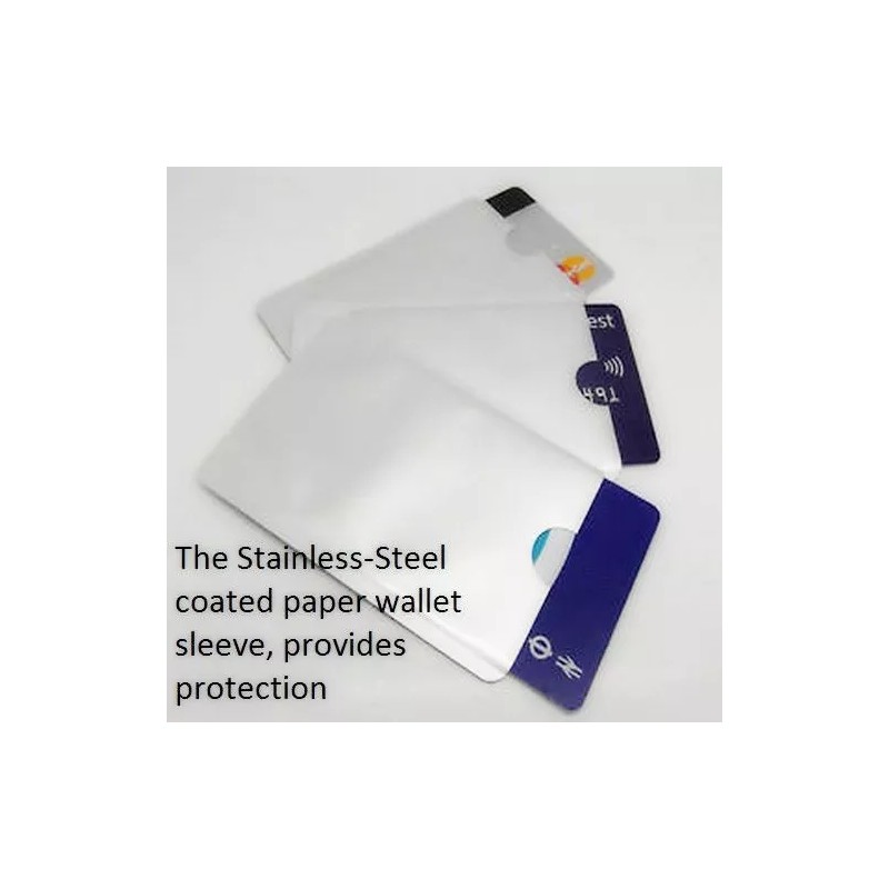 5 pcs RFID Blocking Sleeves Secure Credit Card Protection BUY