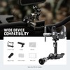 NEEWER 6"/15cm Adjustable Magic Arm with Super Clamp, 1/4" &