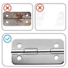 BOXOB 3pcs Stainless Steel Cooler Hinges, Ice Chest Replacement Parts