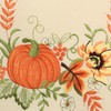 Quinnyshop Pumpkin and Sunflower Embroidery Table Runner 45 x 110