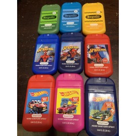 Smart Care Hot Wheels Hand Sanitizer Spray for Children, 3 Pack