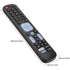 Unbranded EN2A27ST Remote Control Compatible with All Sharp 4K Ultra LED Smart HDTV TVs