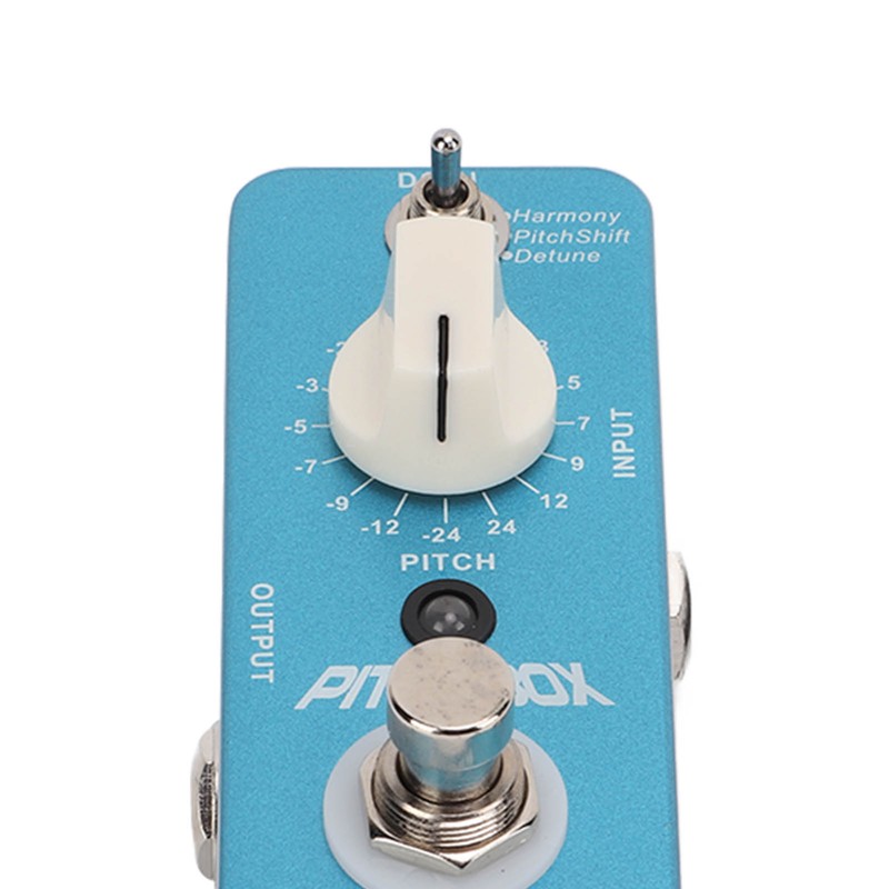 Guitar Pitch Shifts Pedal Metal Blue Reverb Effect Pedals with