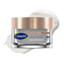 CETAPHIL HEALTHY RENEW Crema de Noche con Péptidos Purificados 50 g  Reduce líneas finas y arrugas, mejora firmeza y flexibilidad de la piel, Piel... 