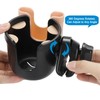 Accmor 2-in-1 Walker Cup Holder with Phone Holder, Wheelchair Cup