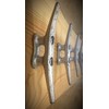 ZUJARA 6 inch Dock Cleats, 5-Pack Galvanized Iron Boat Cleat