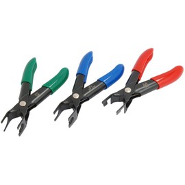 Dapetz ® 3 Piece Fuel Line Coupling Disconnect Pliers Disconnection Car Garage Tool Set - Designed for uncoupling Quick Release Fittings on Fuel line to Most of The Cars