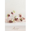 Ling's Moment Dusty Rose Wedding Centerpieces Flowers Mini Bridesmaid Bouquets