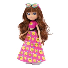 UNIQUE EYES Emotic Gaze Sophia With new glasses, you can choose the soul state of your favourite doll, for children aged 3 and up, Mym18200, valuable games