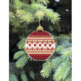 Charivna Mit Christmas tree toy cross-stitch kit T-10C Set of pictures Merry ...