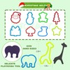 Decebaya Dough Tools for Kids- Play Sets Accessories Include Animal