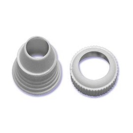 Ateco Standard Coupler, Plastic, Fits All Standard (small dec. tips # 1105) Size Tubes
