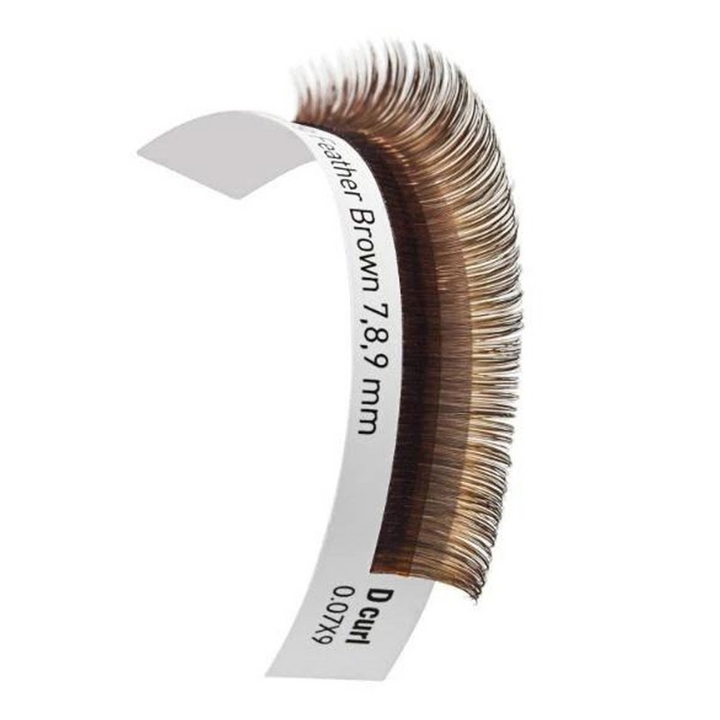 BL Lash Easy Fanning Feather Brown Lash Extension Eyelashes B