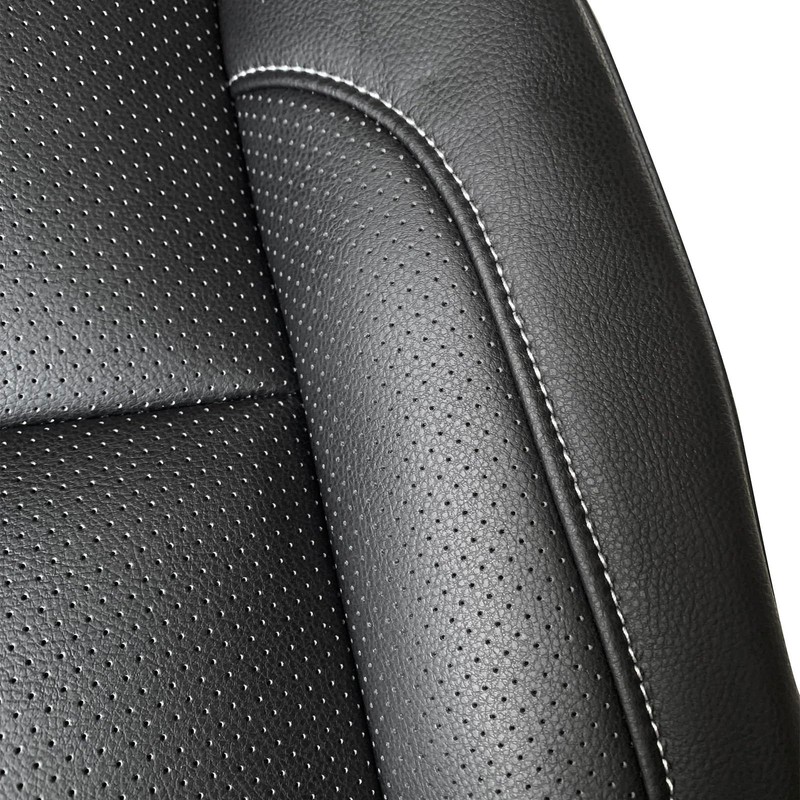 moseiny Driver or Passenger Side Bottom Replacement Leather Seat Cover