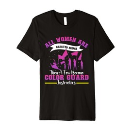 Pole Set Winterguard Clothing Colorguard Members Coach Premium T-Shirt