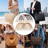 Afcabakila 12 Pack 6 Colors 11.8 Inch Shoulder Bag Purse