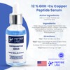 Copper Peptide GHK- CU 12% Serum for Face - Anti