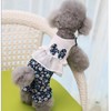 CELONROMF Summer Dog Dress with Bow Knot Breathable Girl Small