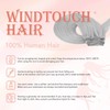 WindTouch Clip in Hair Extensions Human Hair, 12 Inch 70g