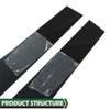GRAND ORANGE Door Window Pillar Posts Trim Molding Compatible with