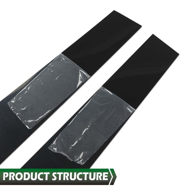 GRAND ORANGE Door Window Pillar Posts Trim Molding Compatible with