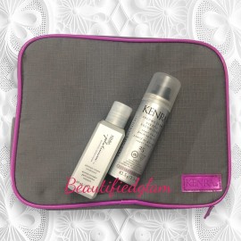 Kenra 3-PC SET CONDITIONER, HAIRSPRAY & TRAVEL BAG NEW