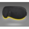 Sweet Dreams Contoured Sleep Mask with Earplugs and Carry Pouch