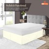 12 Inch Drop Bed Skirt Full Size with Platform to
